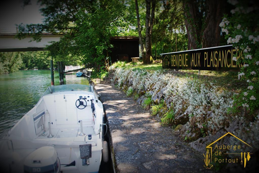 Auberge De Portout Chanaz Bagian luar foto